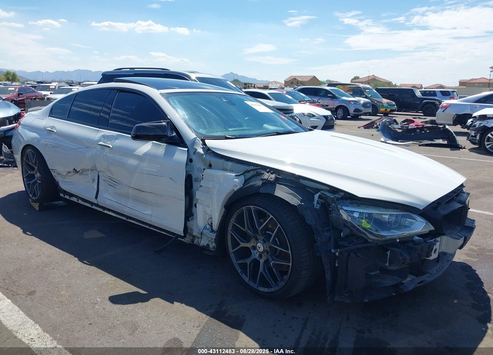 2014 BMW 6 SERIES VIN: WBA6B2C55ED129064