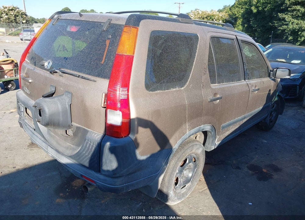 2004 HONDA CR-V LX VIN: SHSRD78484U235130