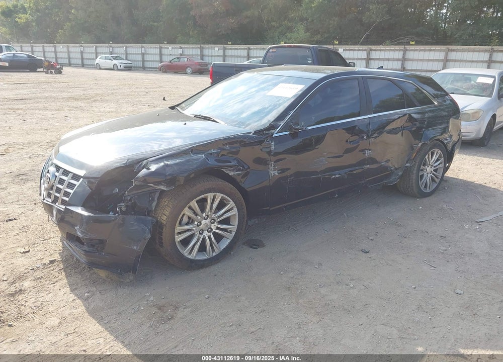 2012 CADILLAC CTS VIN: 1G6DC8E51C0142392