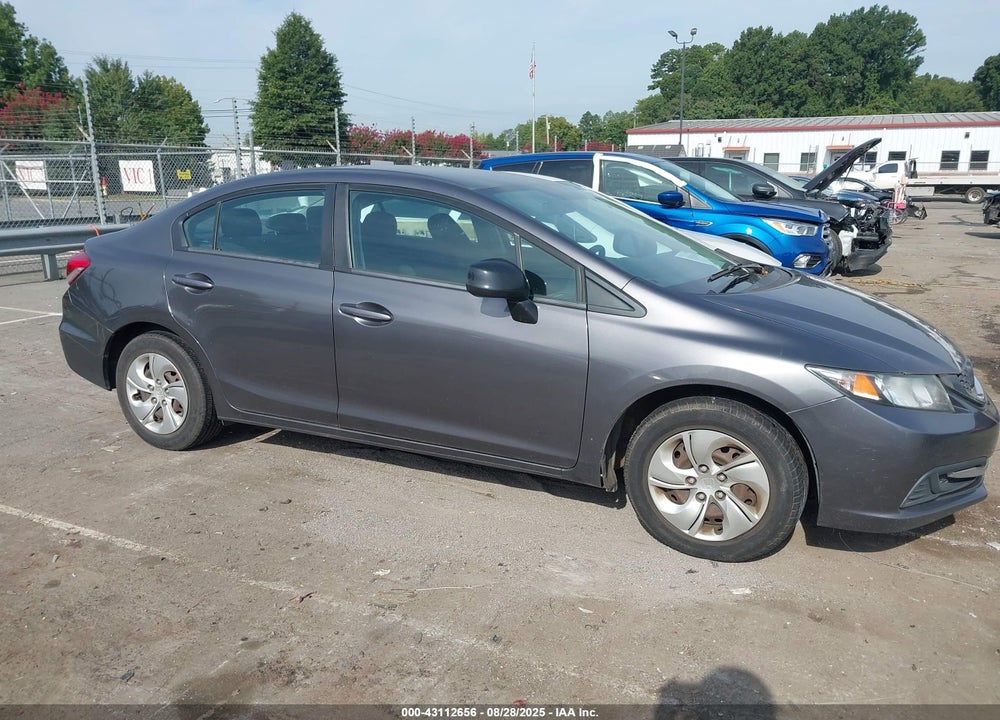 2014 HONDA CIVIC VIN: 2HGFB2F51EH542893