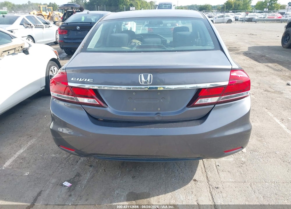 2014 HONDA CIVIC VIN: 2HGFB2F51EH542893