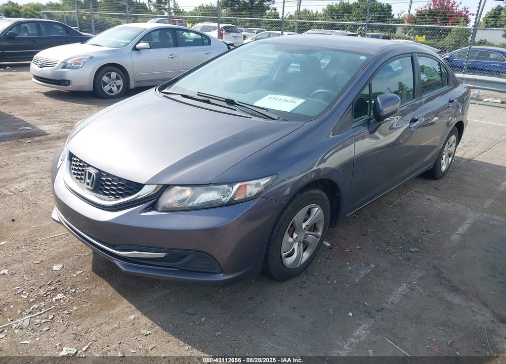 2014 HONDA CIVIC VIN: 2HGFB2F51EH542893