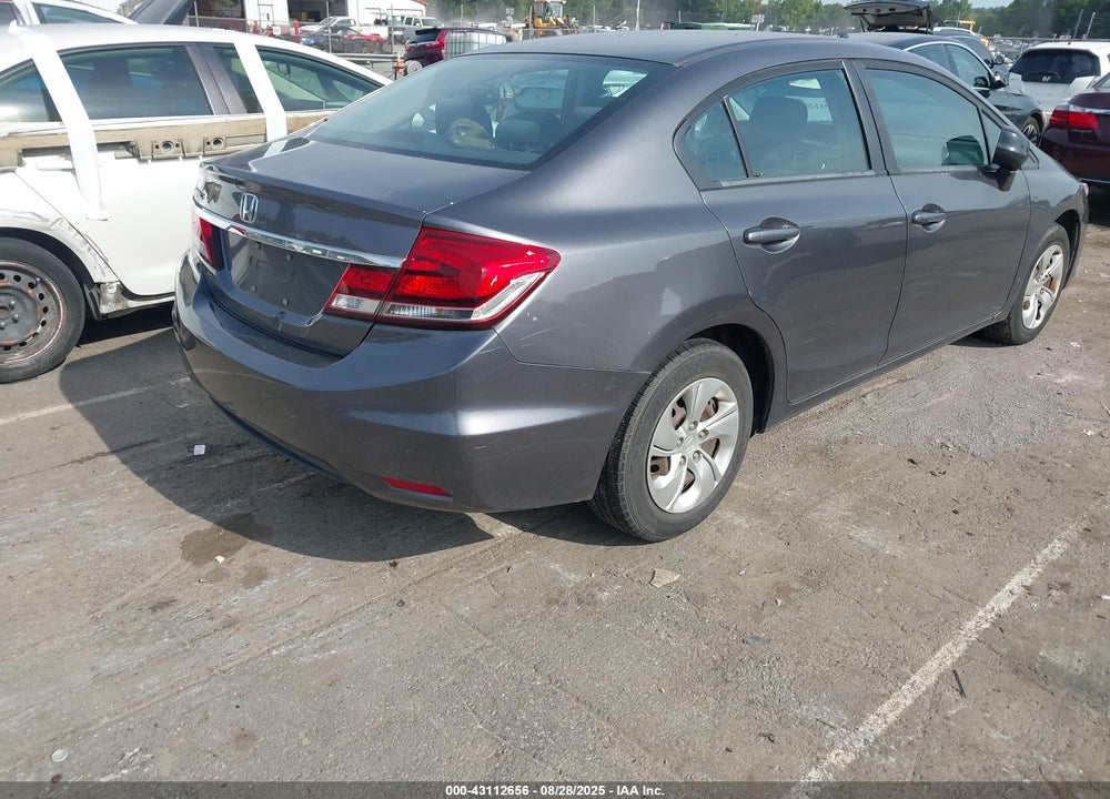 2014 HONDA CIVIC VIN: 2HGFB2F51EH542893