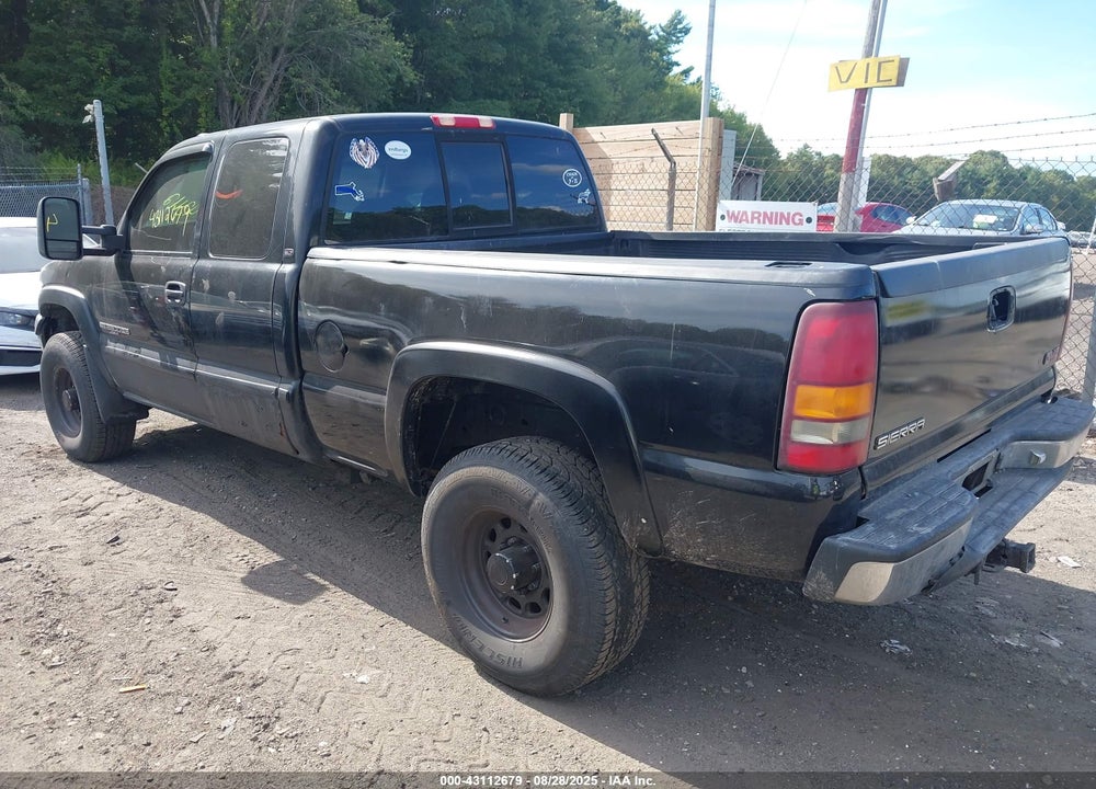 2001 GMC SIERRA 2500HD SLE VIN: 1GTHK29G51E240223