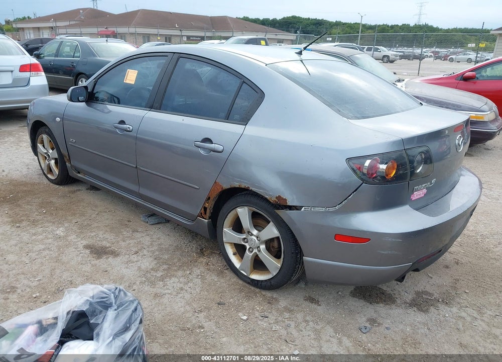2004 MAZDA 3 S VIN: JM1BK323641190639