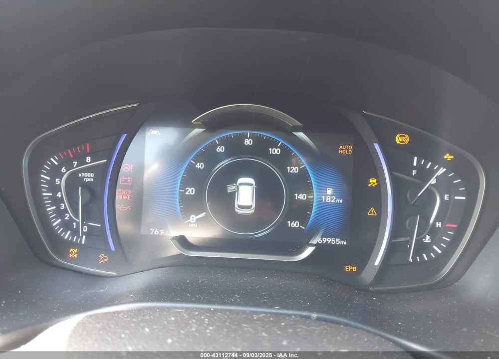 2020 HYUNDAI SANTA FE VIN: 5NMS5CAD9LH150626