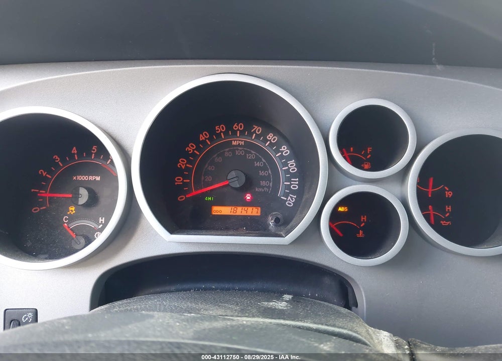 2007 TOYOTA TUNDRA SR5 4.7L V8 VIN: 5TFBT54107X002087