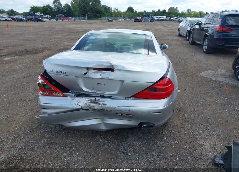 2003 MERCEDES-BENZ SL 500 VIN: WDBSK75FX3F055354