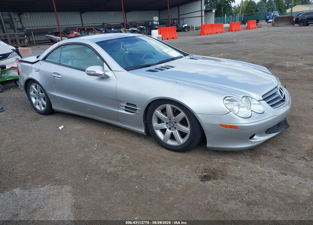2003 MERCEDES-BENZ SL 500 VIN: WDBSK75FX3F055354