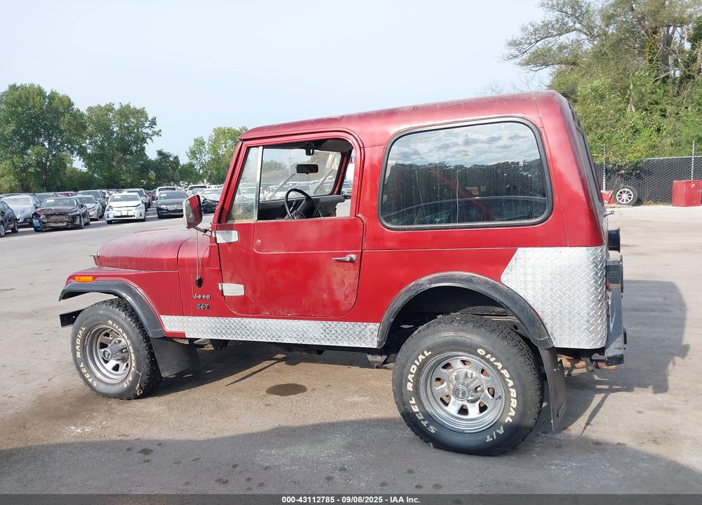 1985 JEEP JEEP VIN: 1JCCE87A7FT121349