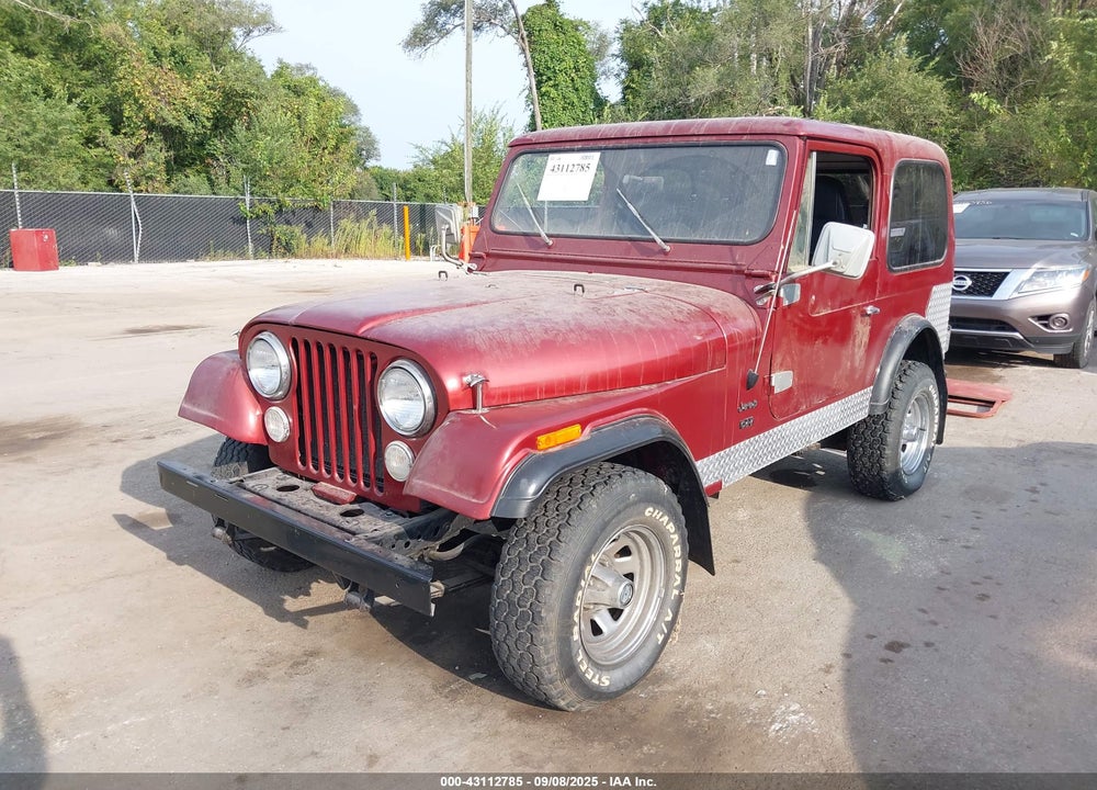 1985 JEEP JEEP VIN: 1JCCE87A7FT121349