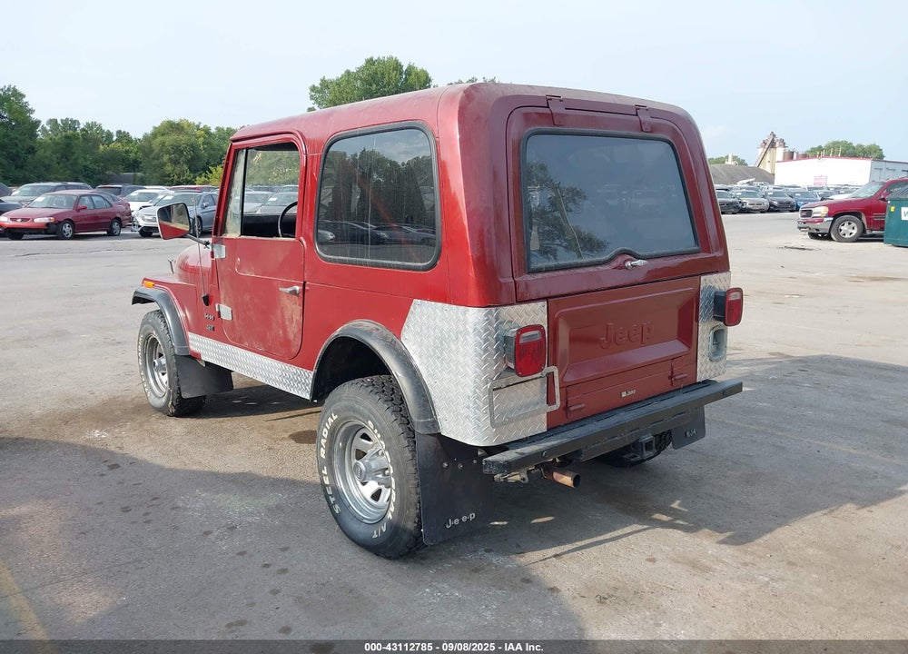 1985 JEEP JEEP VIN: 1JCCE87A7FT121349