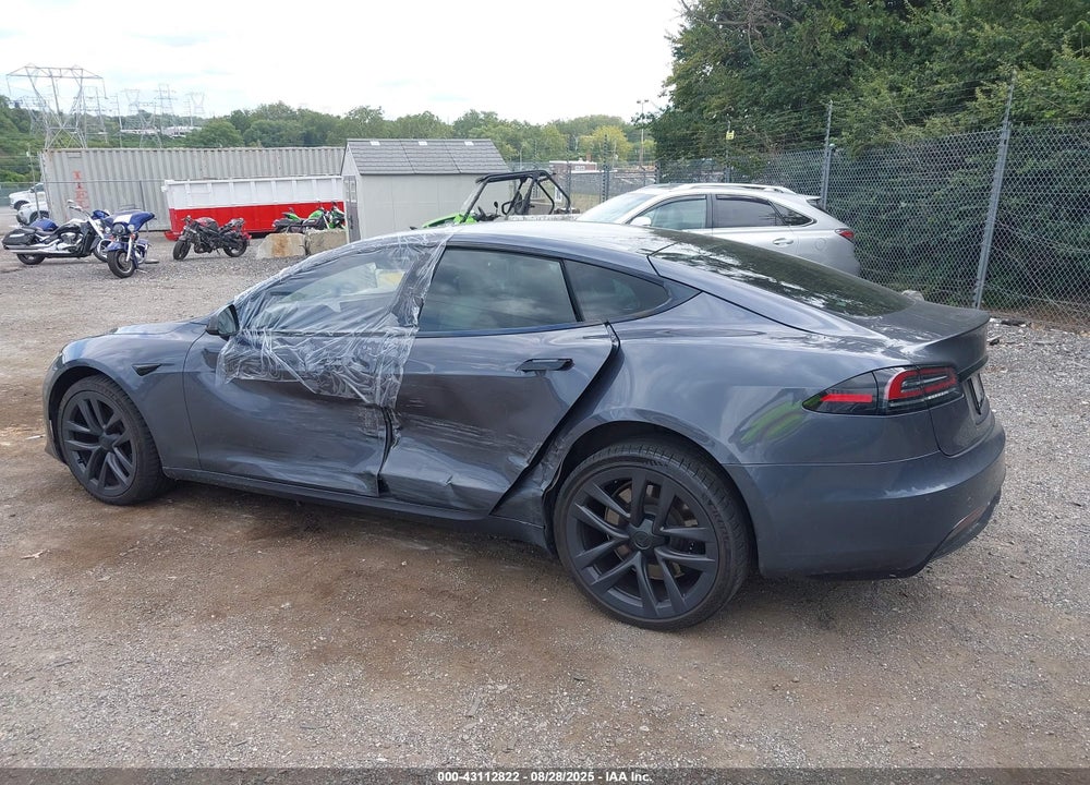 2022 TESLA MODEL S VIN: 5YJSA1E53NF490748