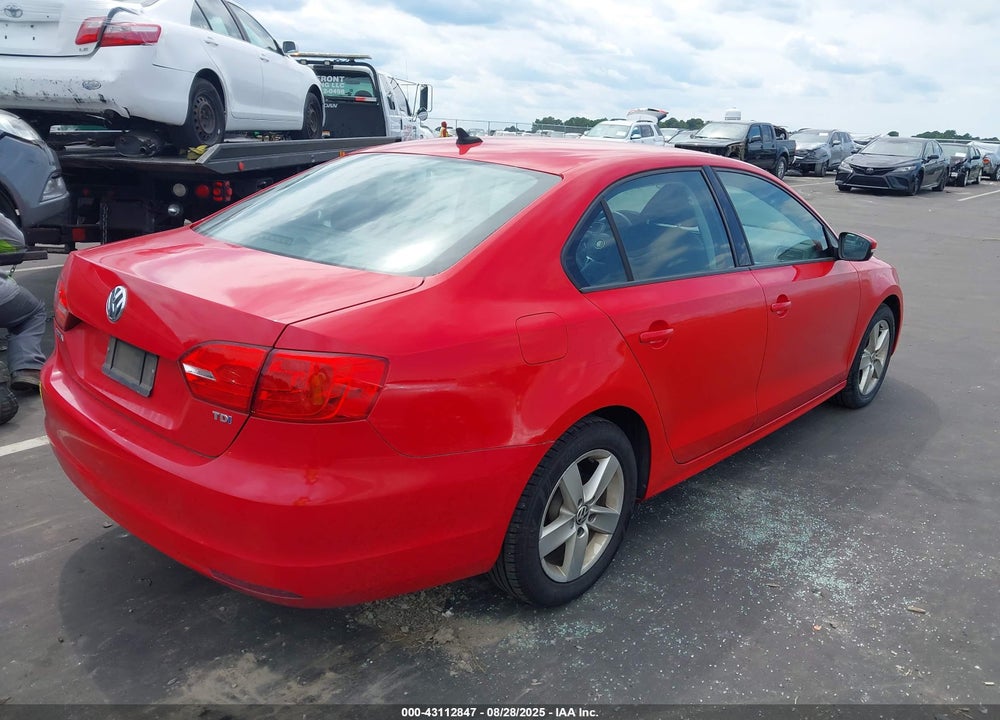 2012 VOLKSWAGEN JETTA VIN: 3VWLL7AJ0CM467695