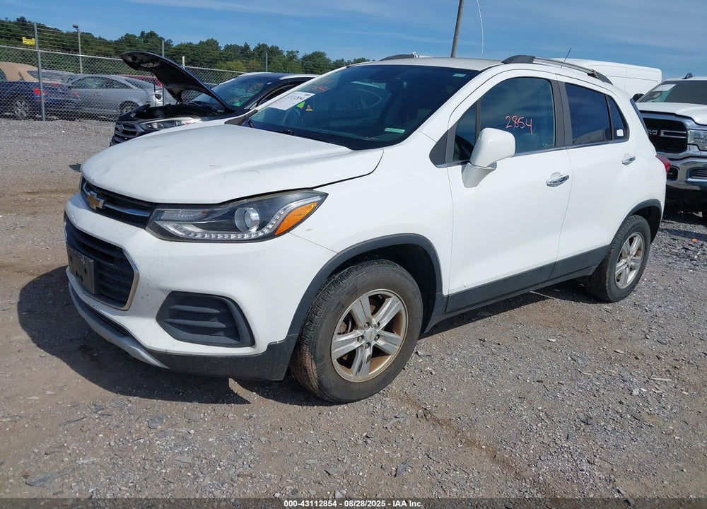 2017 CHEVROLET TRAX VIN: KL7CJPSB7HB158267