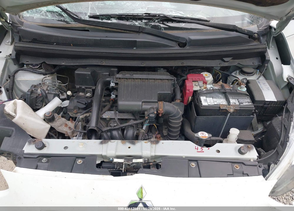 2014 MITSUBISHI MIRAGE VIN: ML32A3HJ2EH007273