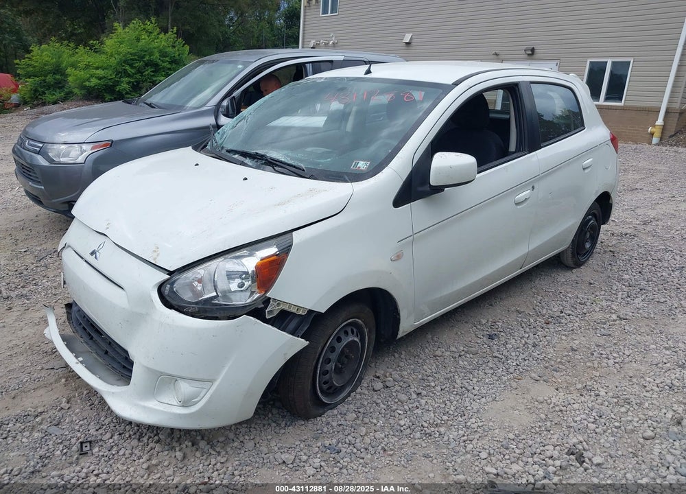 2014 MITSUBISHI MIRAGE VIN: ML32A3HJ2EH007273
