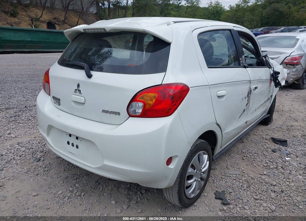 2014 MITSUBISHI MIRAGE VIN: ML32A3HJ2EH007273