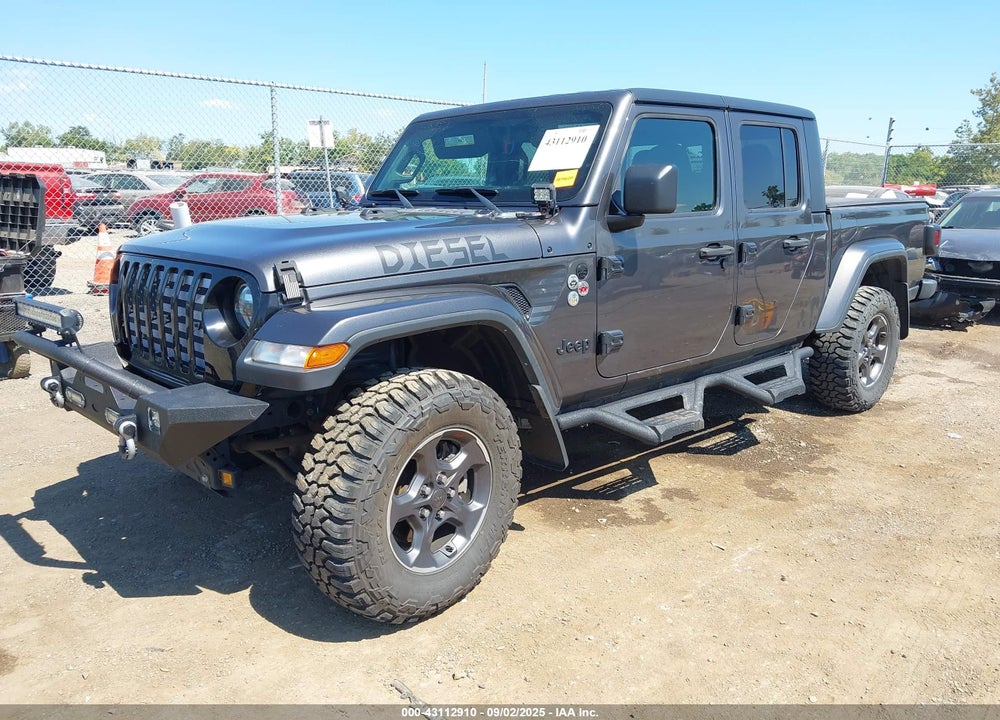 2021 JEEP GLADIATOR WILLYS 4X4 VIN: 1C6JJTAM9ML594880