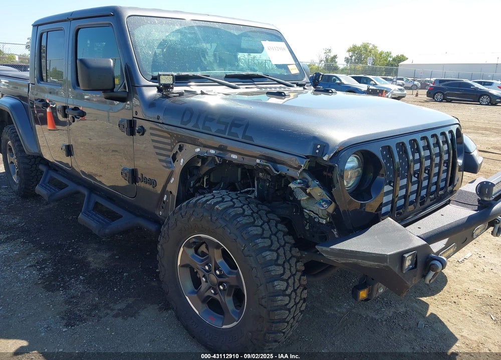 2021 JEEP GLADIATOR WILLYS 4X4 VIN: 1C6JJTAM9ML594880