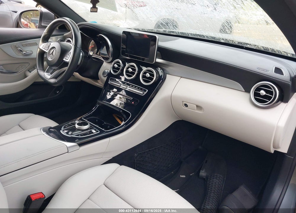 2017 MERCEDES-BENZ C 300 VIN: WDDWJ4KBXHF373736