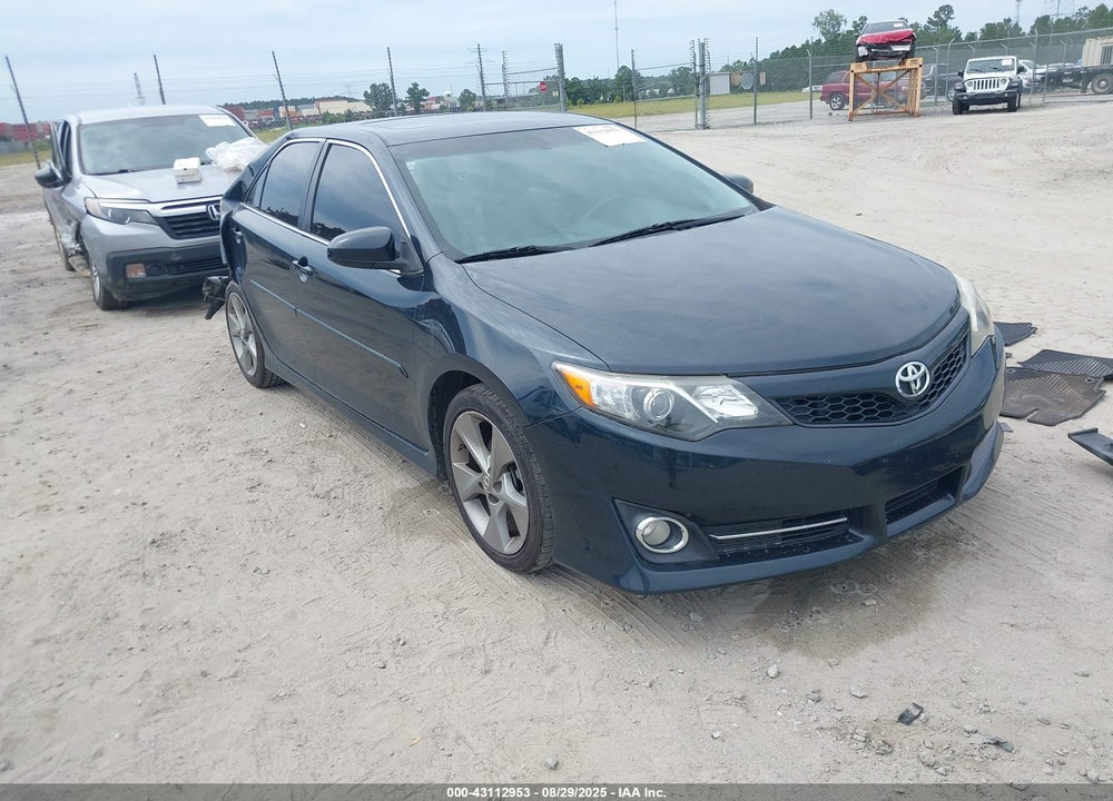 2014 TOYOTA CAMRY SE SPORT VIN: 4T1BF1FK9EU322587