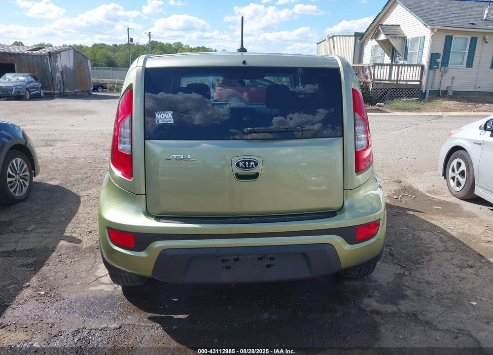 2012 KIA SOUL VIN: KNDJT2A68C7380257