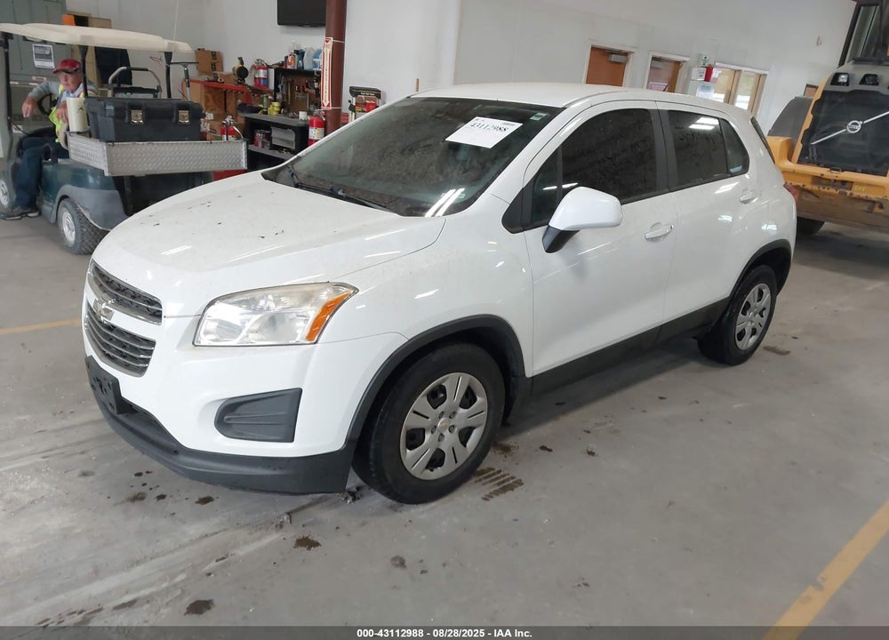 2015 CHEVROLET TRAX VIN: KL7CJKSBXFB206005