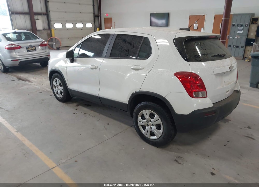 2015 CHEVROLET TRAX VIN: KL7CJKSBXFB206005