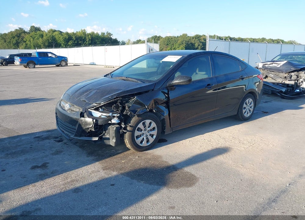 2016 HYUNDAI ACCENT VIN: KMHCT4AE3GU137292