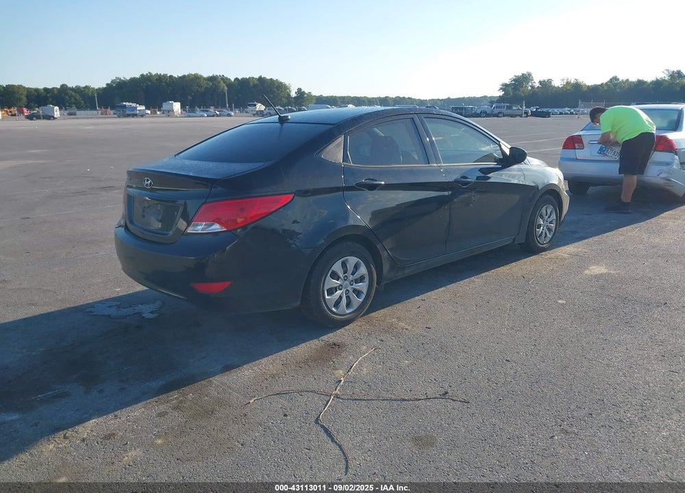2016 HYUNDAI ACCENT VIN: KMHCT4AE3GU137292