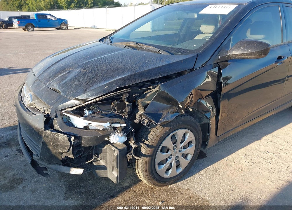 2016 HYUNDAI ACCENT VIN: KMHCT4AE3GU137292