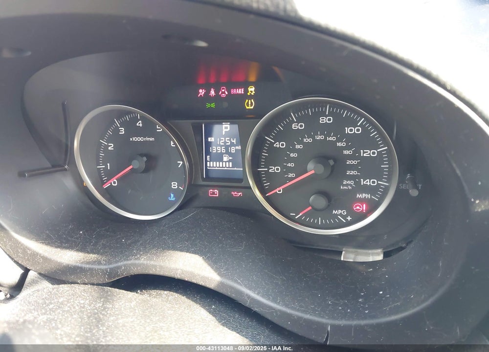 2016 SUBARU IMPREZA VIN: JF1GPAA67G8311946