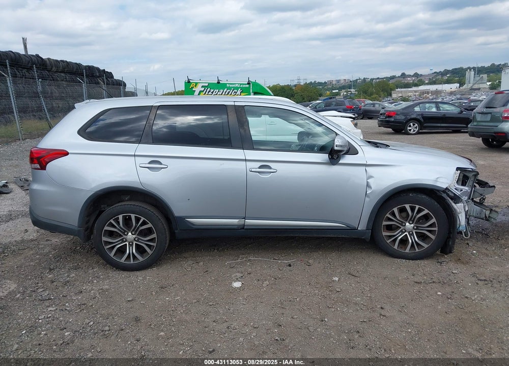 2016 MITSUBISHI OUTLANDER SE VIN: JA4AD3A37GZ034388
