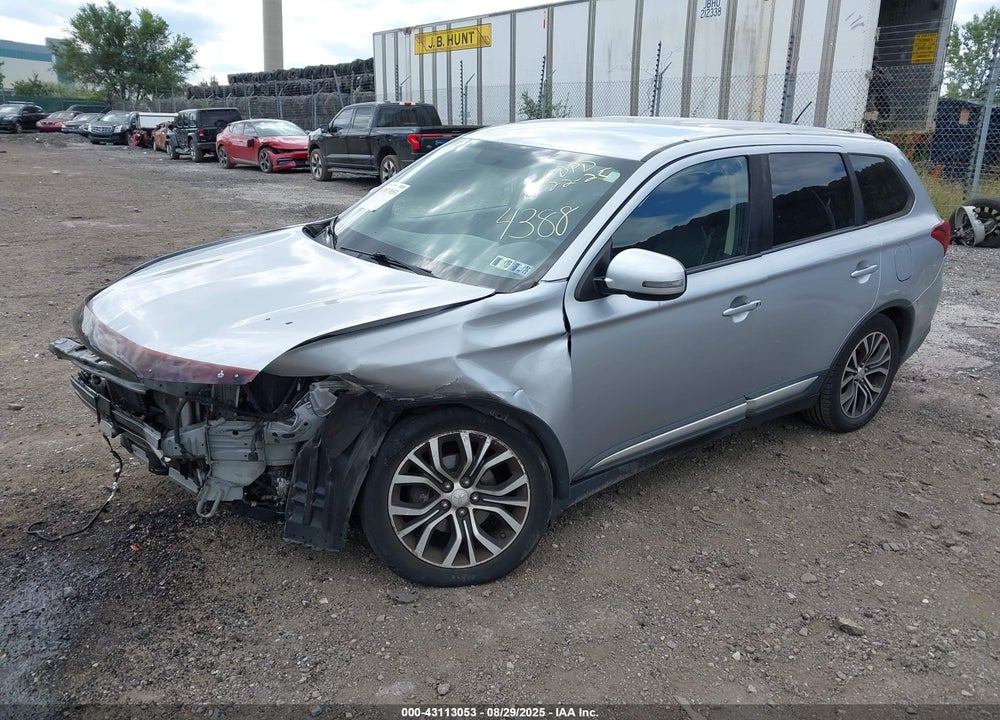 2016 MITSUBISHI OUTLANDER SE VIN: JA4AD3A37GZ034388