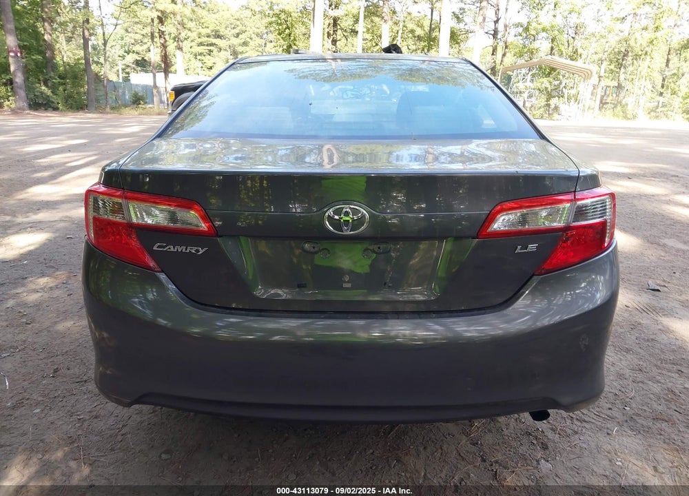 2012 TOYOTA CAMRY VIN: 4T4BF1FK0CR226317