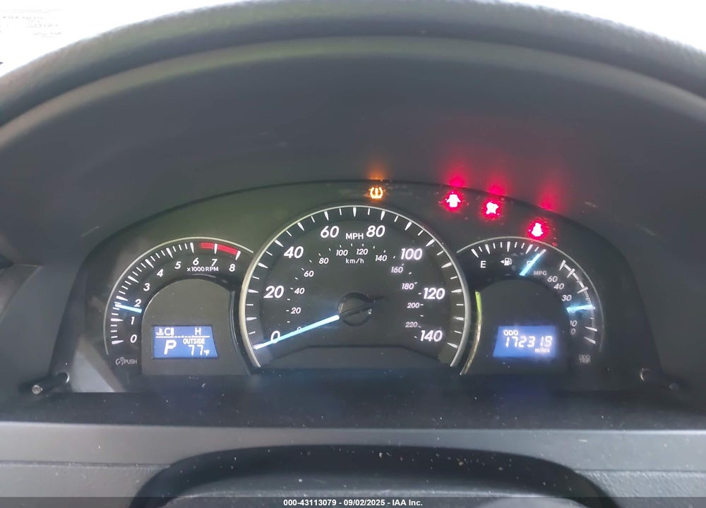 2012 TOYOTA CAMRY VIN: 4T4BF1FK0CR226317