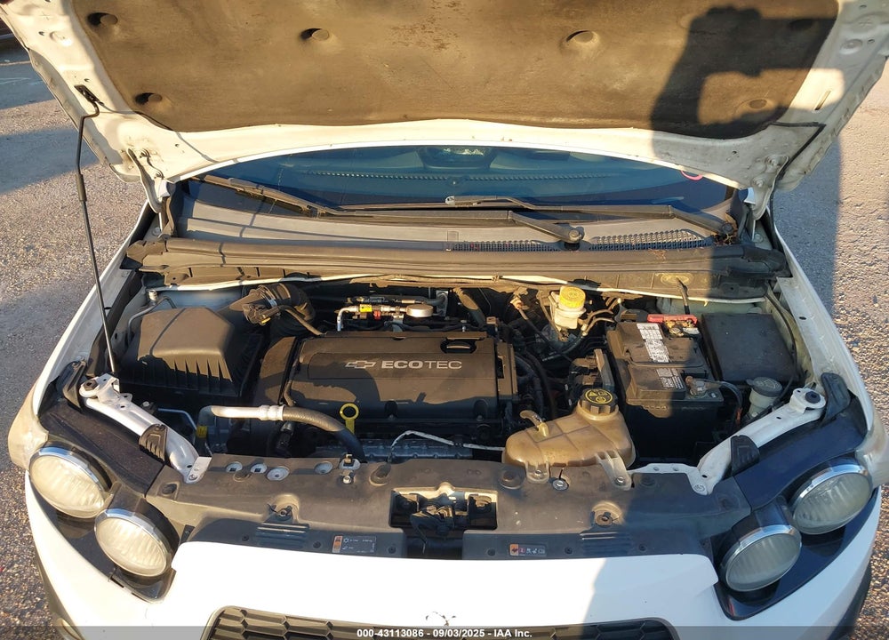 2012 CHEVROLET SONIC VIN: 1G1JE5SH1C4222185