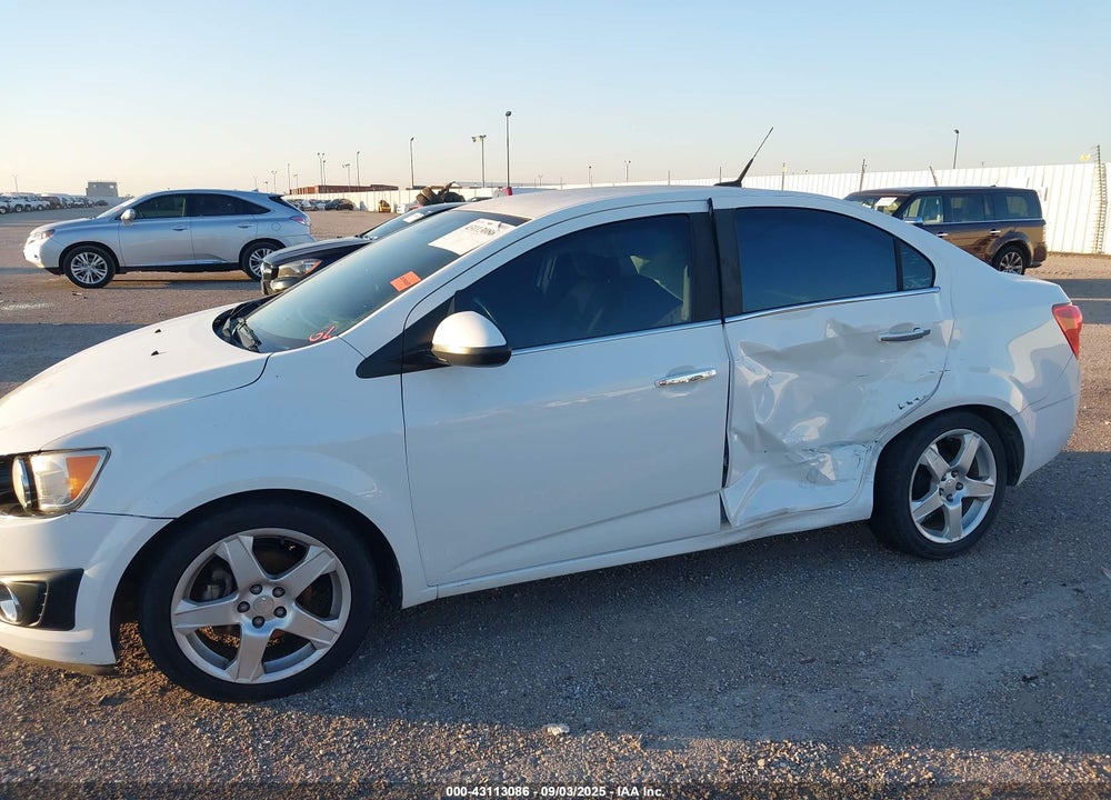 2012 CHEVROLET SONIC VIN: 1G1JE5SH1C4222185
