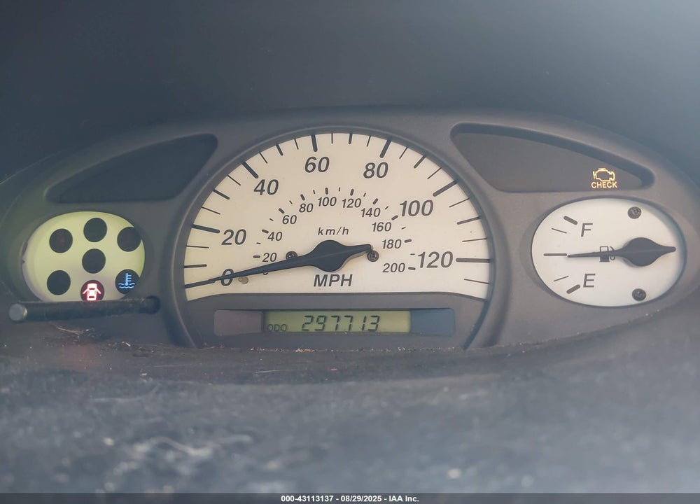 2003 TOYOTA ECHO VIN: JTDBT123X35050442