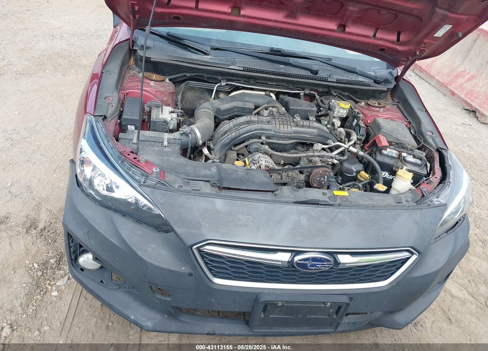 2019 SUBARU IMPREZA VIN: 4S3GTAA6XK3739280