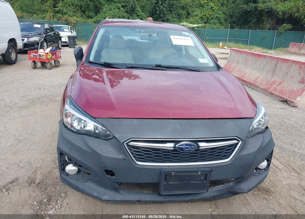 2019 SUBARU IMPREZA VIN: 4S3GTAA6XK3739280
