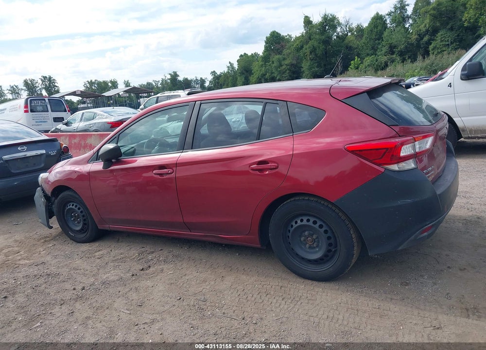 2019 SUBARU IMPREZA VIN: 4S3GTAA6XK3739280
