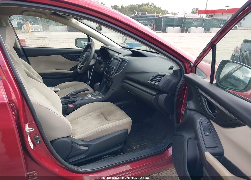 2019 SUBARU IMPREZA VIN: 4S3GTAA6XK3739280