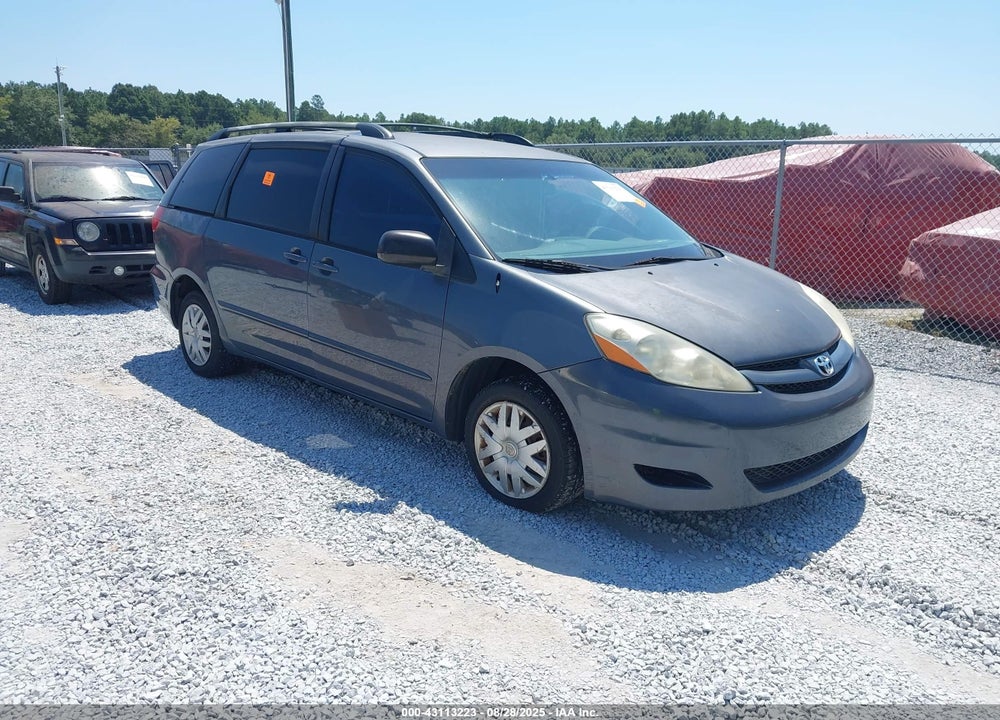 2007 TOYOTA SIENNA LE VIN: 5TDZK23C77S080696
