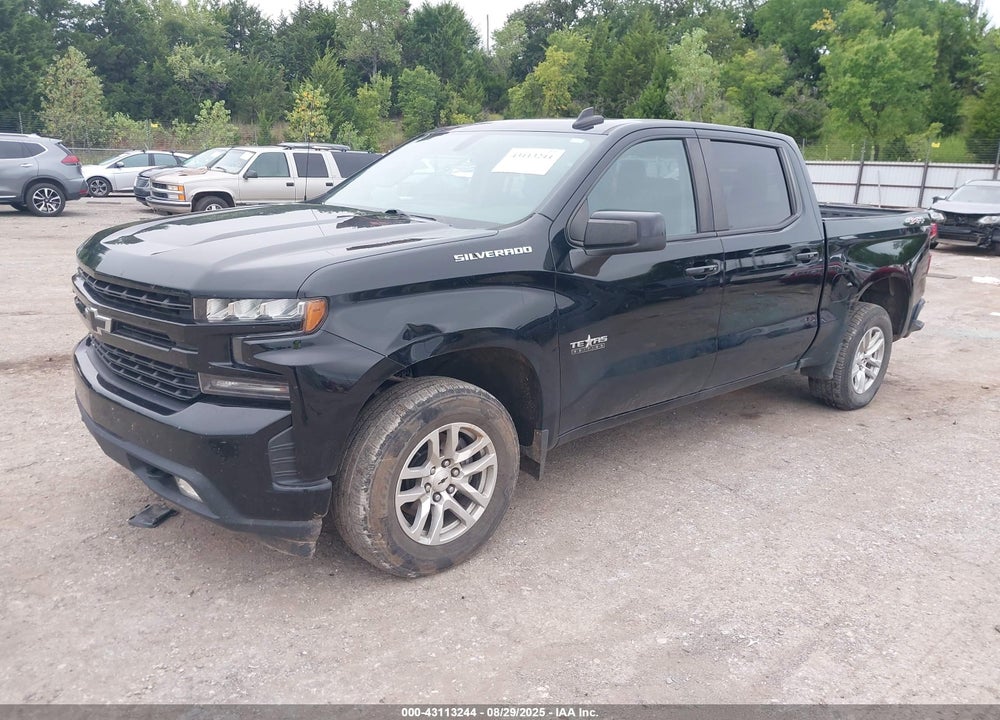 2020 CHEVROLET SILVERADO 1500 4WD SHORT BED RST VIN: 3GCUYEED1LG408008