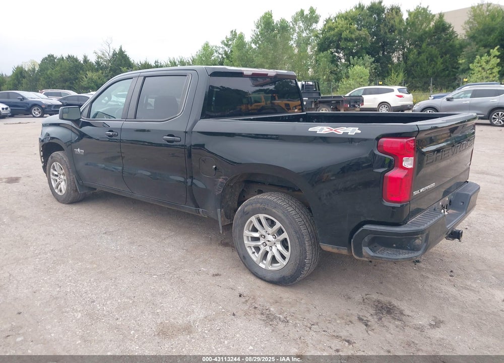 2020 CHEVROLET SILVERADO 1500 4WD SHORT BED RST VIN: 3GCUYEED1LG408008