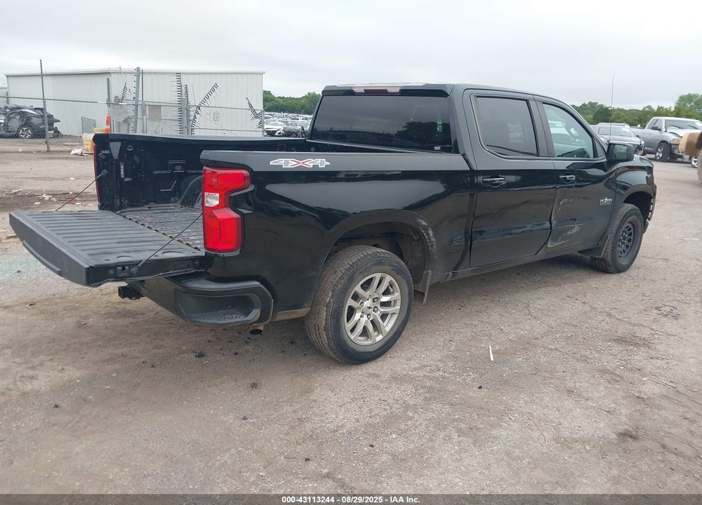2020 CHEVROLET SILVERADO 1500 4WD SHORT BED RST VIN: 3GCUYEED1LG408008