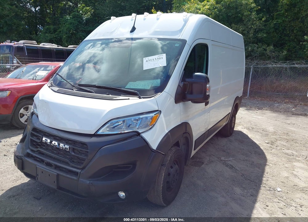 2023 RAM PROMASTER 1500 HIGH ROOF 136 WB VIN: 3C6LRVBG6PE566859