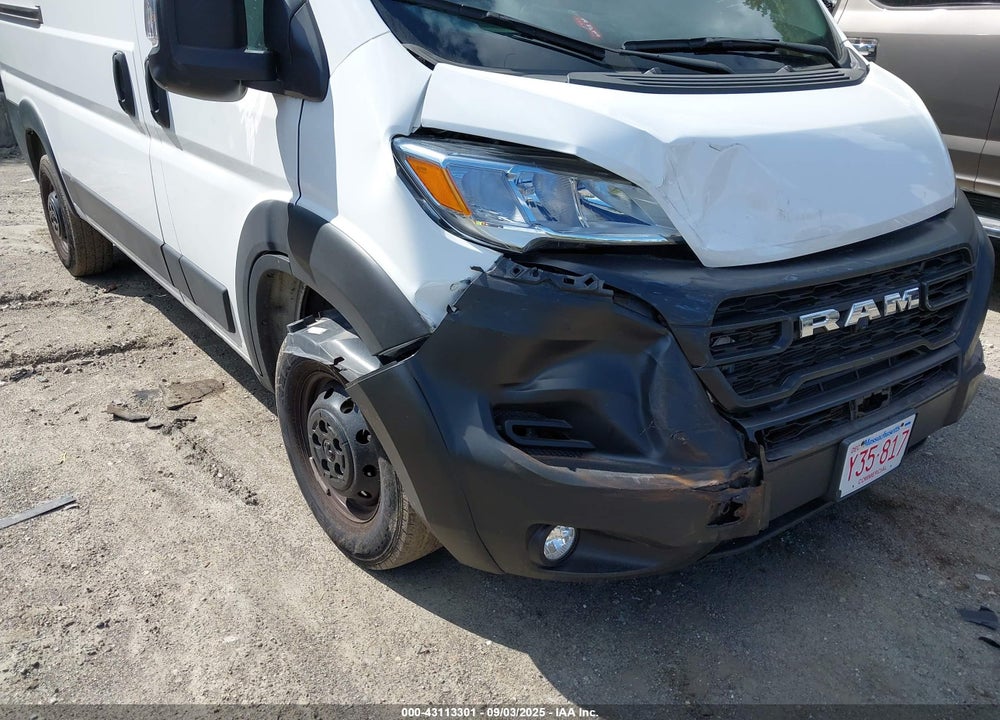2023 RAM PROMASTER 1500 HIGH ROOF 136 WB VIN: 3C6LRVBG6PE566859